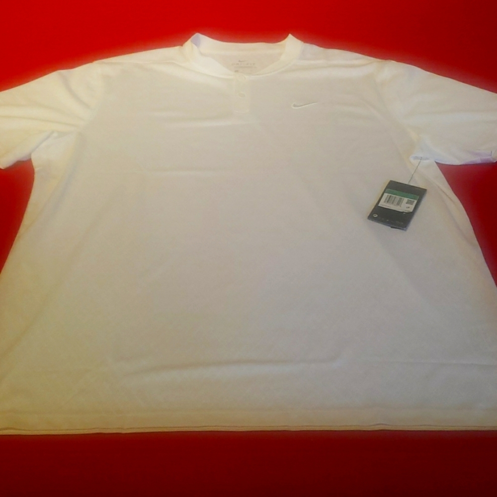 Mens XL Nike Collarless shirt